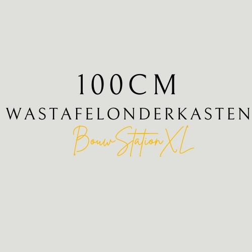 100 cm wastafelonderkasten