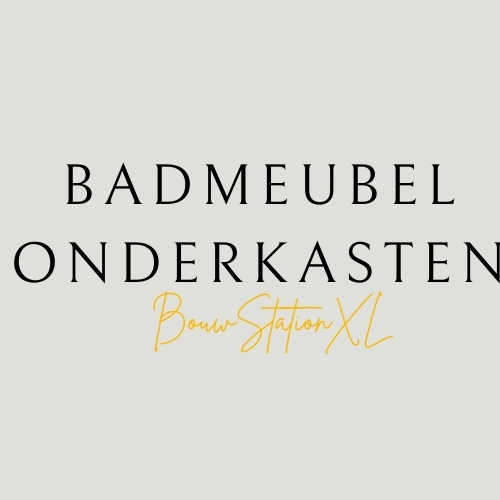 Badmeubel onderkasten