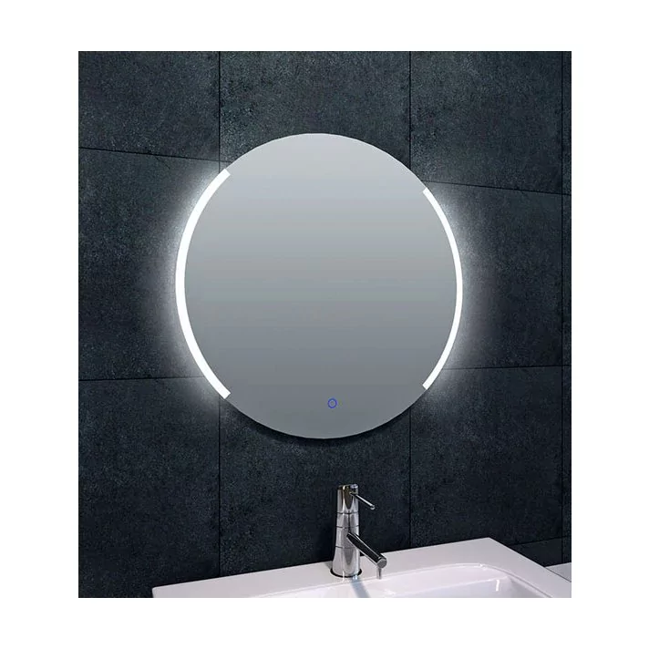 Round spiegel rond met LED, dimbaar en spiegelverwarming 60 cm