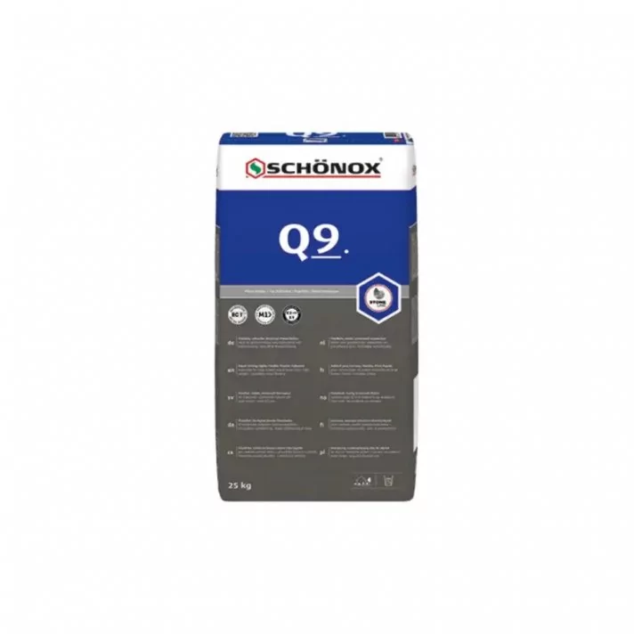 Schonox Q9 speciale poederlijm snelbindend 25 KG