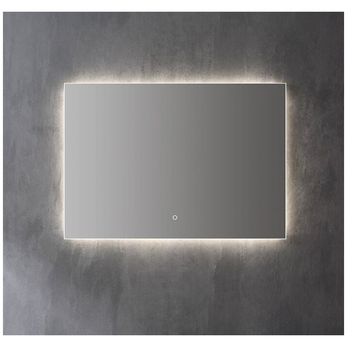 Sani DeLuxe Spiegel decor met indirecte LED verlichting, 3 kleur instelbaar & dimbaar 80 incl. spiegelverwarming