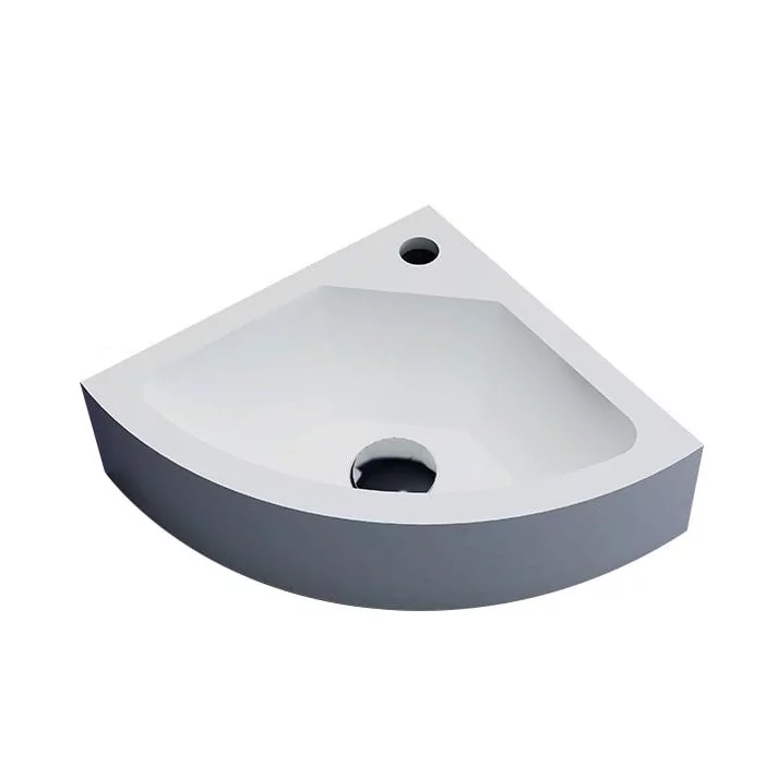 Sani DeLuxe Fontein Solid Surface Corner 30x30x10 cm