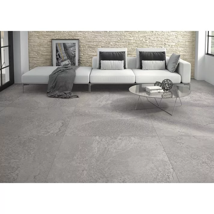 Evolution vloertegel lappatto 60x60 gris