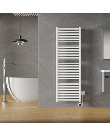 Elara elektrische radiator Smart WiFi 181,7 x 60 cm glans wit