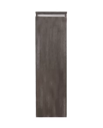 Sani DeLuxe Trendline kolomkast half hoog met greeplijst aluminium Century Oak