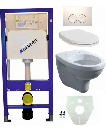 Geberit UP 100 +Trevi wc+zitt.+ Delta 25 wit