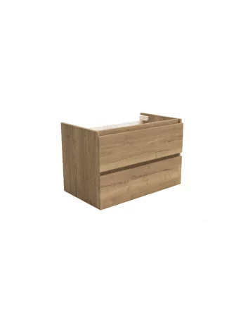 Sani DeLuxe Trendline basic onderkast met greeplijst in korpus kleur 80 Natural Oak