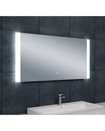 Sunny spiegel rechthoek met LED, dimbaar en spiegelverwarming 120 x 60 cm