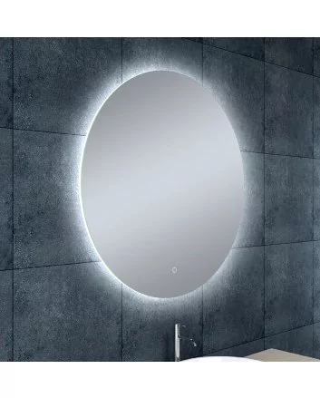 Soul spiegel rond met LED, dimbaar en spiegelverwarming 80 cm