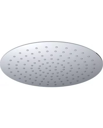 UFO Luxe hoofddouche rond 400mm Ultra plat chroom