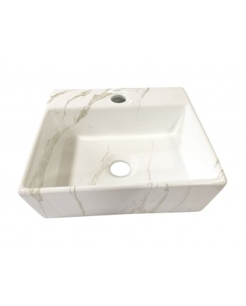 Leto fontein 33,5 x 29 x 11,5 cm keramiek carrara