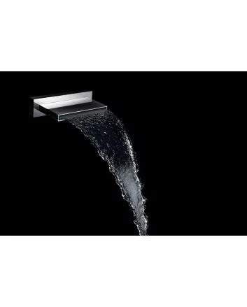 ABS waterval bad-uitloop 200x22 chroom